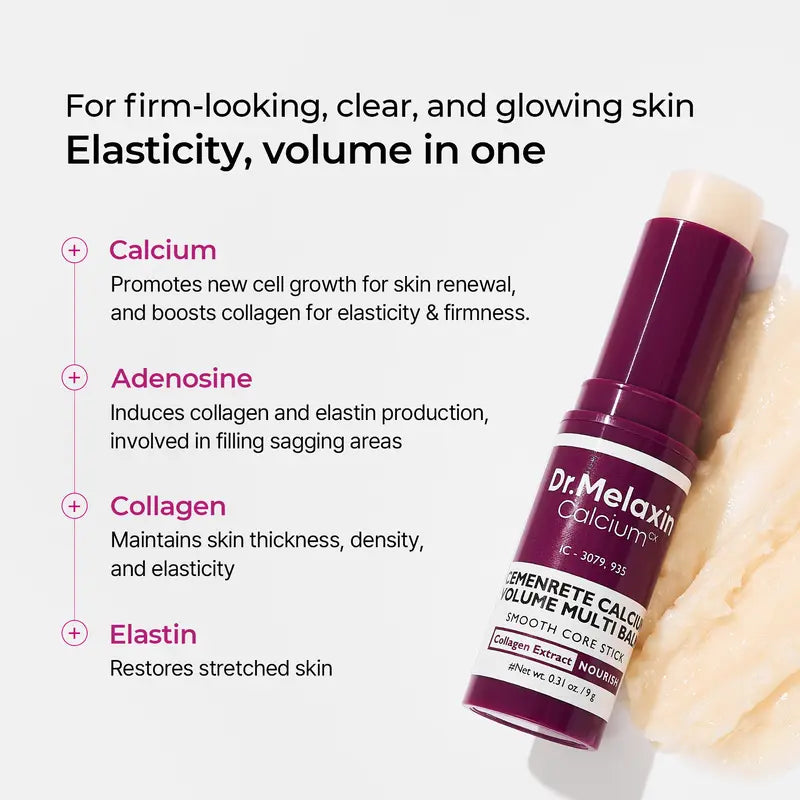 Dr. Melaxin™  Glass Skincare set (2-PC) ( Calcium Multi Balm + Eye Patch )