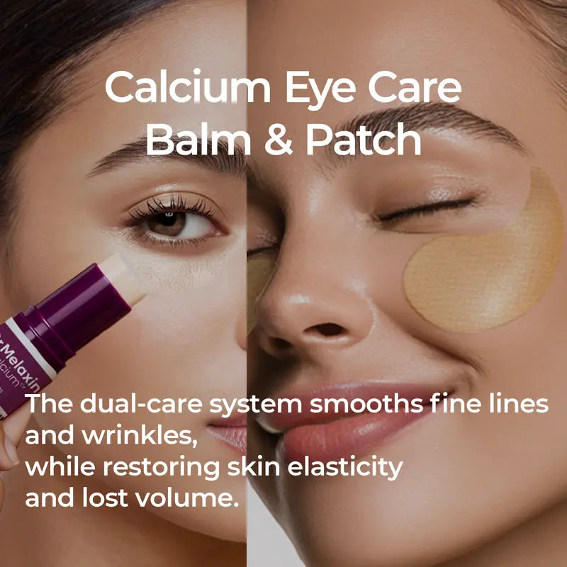 Dr. Melaxin™  Glass Skincare set (2-PC) ( Calcium Multi Balm + Eye Patch )