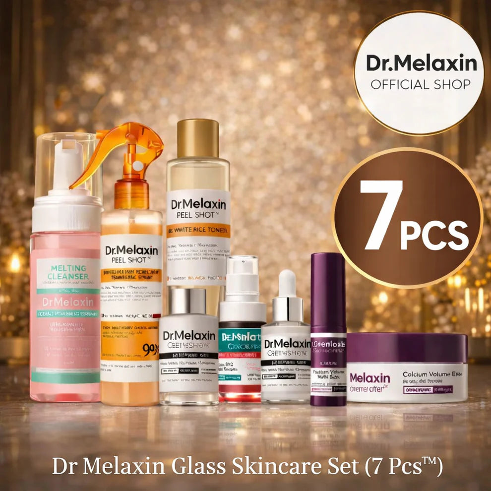 Dr Melaxin Glass Skincare set (7-Pc Set™)