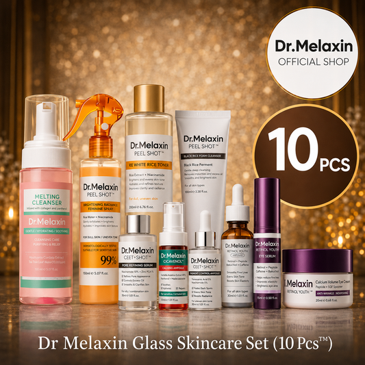 Dr. Melaxin™ Glass Skin Complete Set | 10-Piece Routine