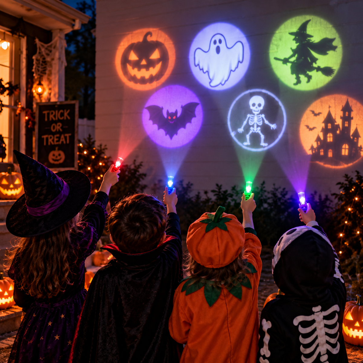 GlowHaunt™ LED Projection Ring