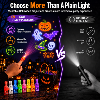 GlowHaunt™ LED Projection Ring