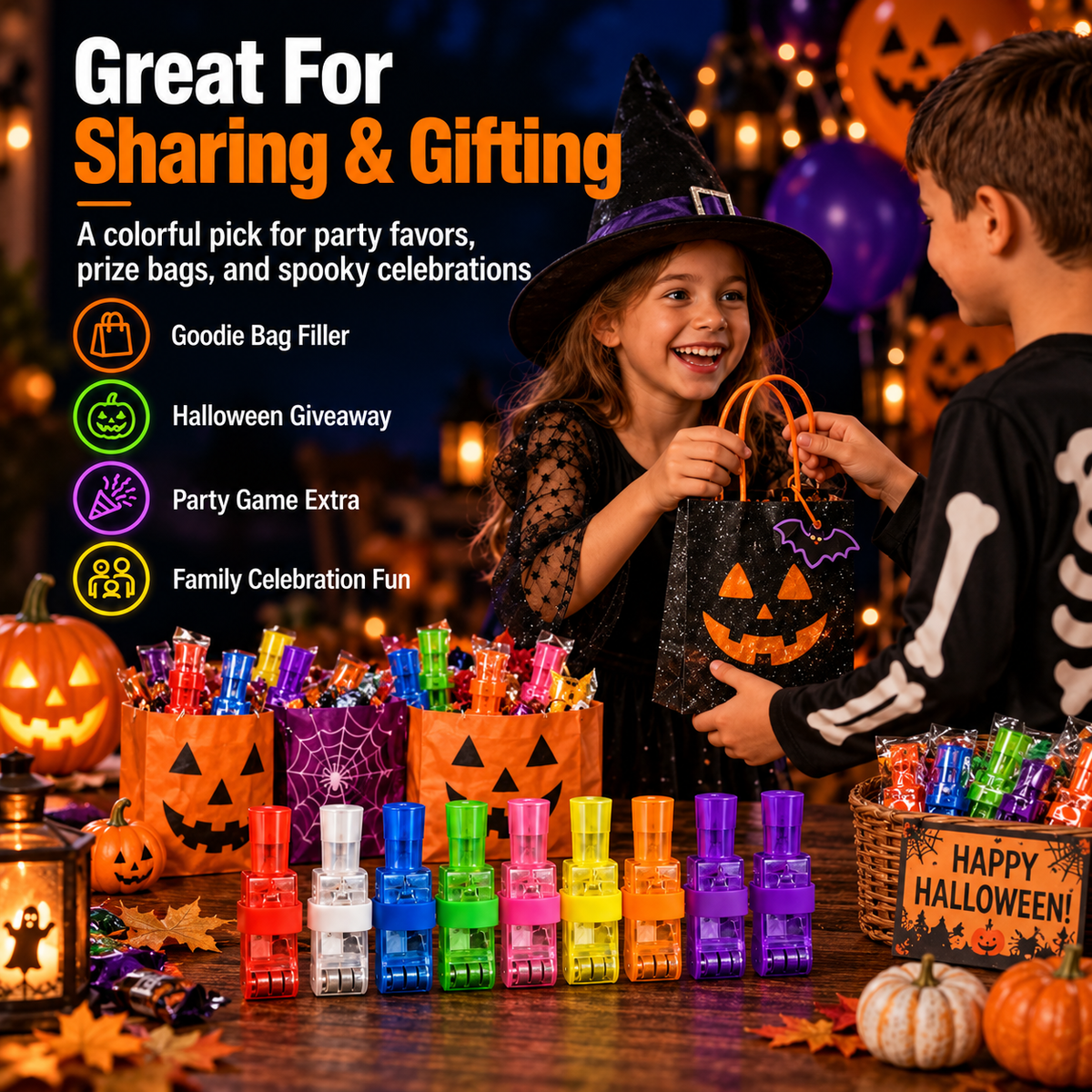 GlowHaunt™ LED Projection Ring