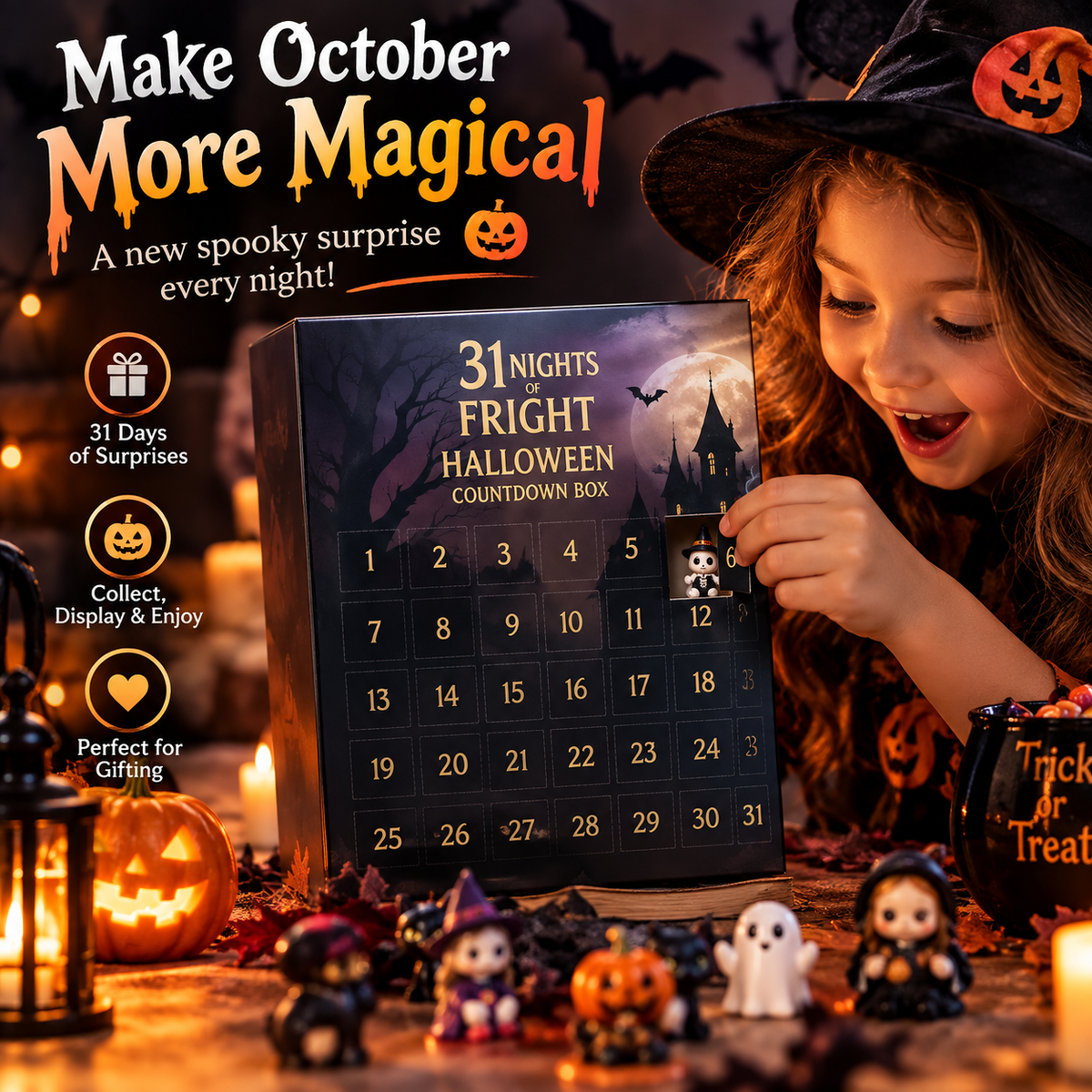 Halloween Haunted Nights Countdown Box