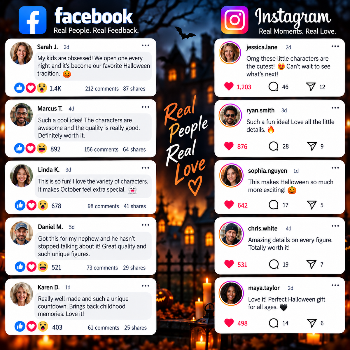 Halloween Haunted Nights Countdown Box