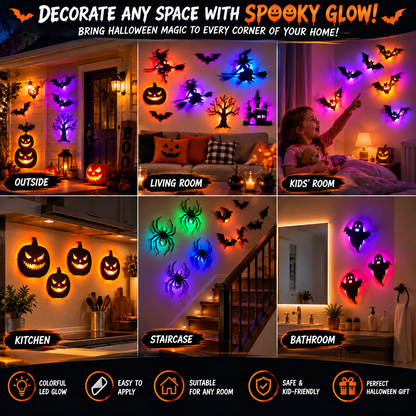 SpookyGlow™ Halloween Wall Stickers