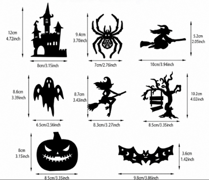 SpookyGlow™ Halloween Wall Stickers